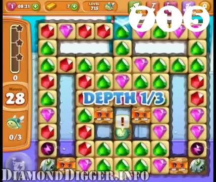 Diamond Digger Saga : Level 715 – Videos, Cheats, Tips and Tricks