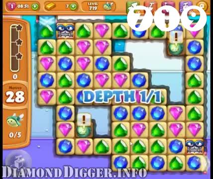 Diamond Digger Saga : Level 719 – Videos, Cheats, Tips and Tricks