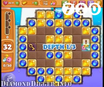 Diamond Digger Saga : Level 720 – Videos, Cheats, Tips and Tricks