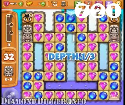 Diamond Digger Saga : Level 721 – Videos, Cheats, Tips and Tricks