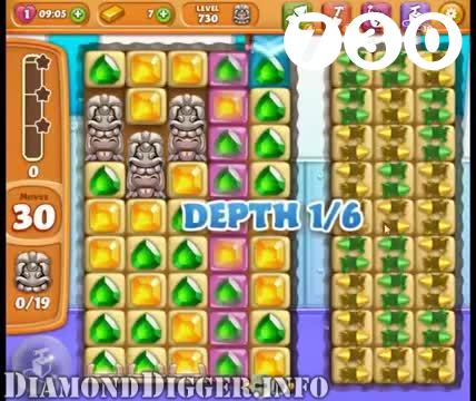 Diamond Digger Saga : Level 730 – Videos, Cheats, Tips and Tricks