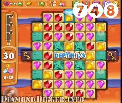 Diamond Digger Saga : Level 748 – Videos, Cheats, Tips and Tricks