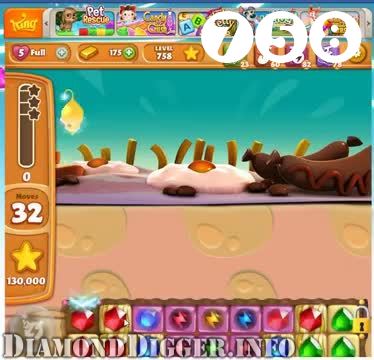Diamond Digger Saga : Level 758 – Videos, Cheats, Tips and Tricks