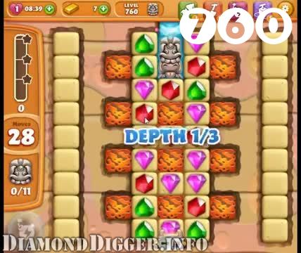Diamond Digger Saga : Level 760 – Videos, Cheats, Tips and Tricks