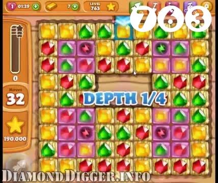 Diamond Digger Saga : Level 763 – Videos, Cheats, Tips and Tricks