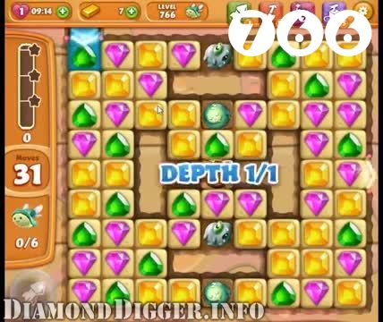 Diamond Digger Saga : Level 766 – Videos, Cheats, Tips and Tricks