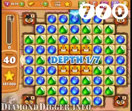 Diamond Digger Saga : Level 770 – Videos, Cheats, Tips and Tricks