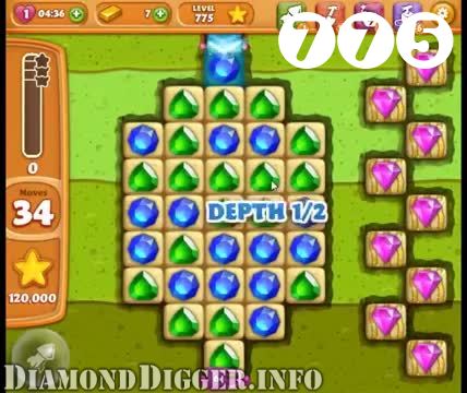 Diamond Digger Saga : Level 775 – Videos, Cheats, Tips and Tricks