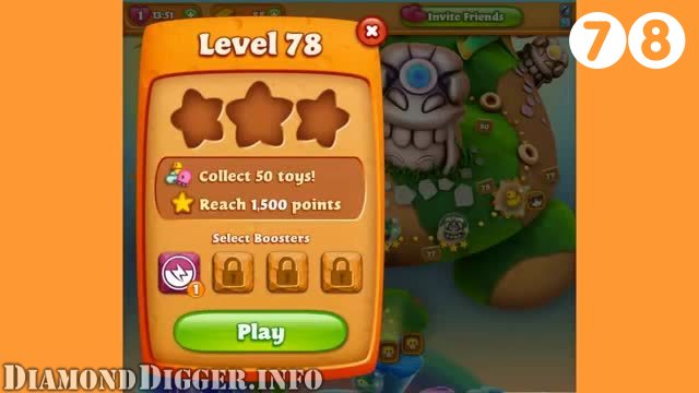 Diamond Digger Saga : Level 78 – Videos, Cheats, Tips and Tricks