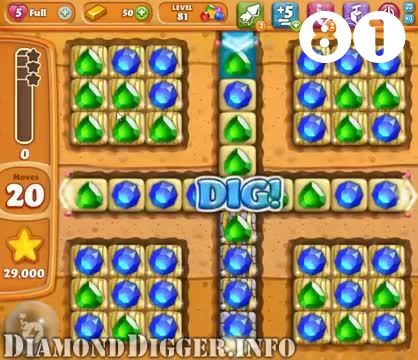 Diamond Digger Saga : Level 81 – Videos, Cheats, Tips and Tricks