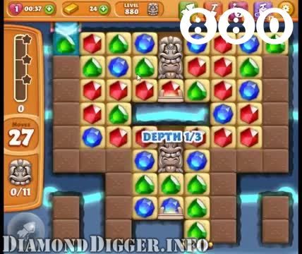 Diamond Digger Saga : Level 880 – Videos, Cheats, Tips and Tricks