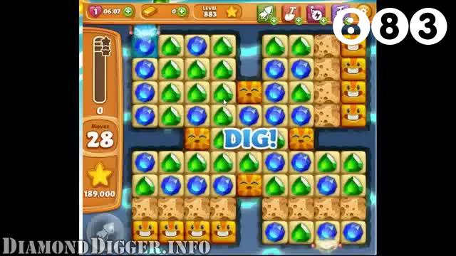 Diamond Digger Saga : Level 883 – Videos, Cheats, Tips and Tricks