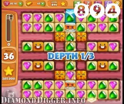 Diamond Digger Saga : Level 894 – Videos, Cheats, Tips and Tricks