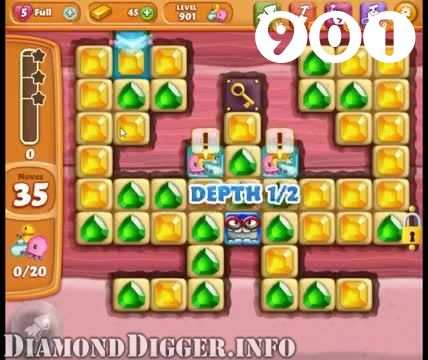 Diamond Digger Saga : Level 901 – Videos, Cheats, Tips and Tricks