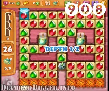 Diamond Digger Saga : Level 908 – Videos, Cheats, Tips and Tricks