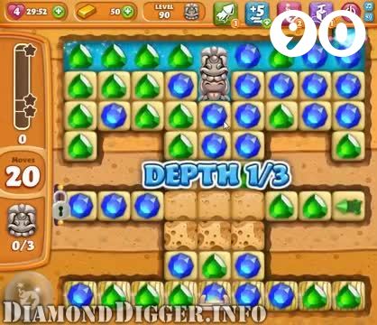 Diamond Digger Saga : Level 90 – Videos, Cheats, Tips and Tricks