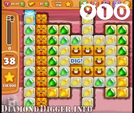 Diamond Digger Saga : Level 910 – Videos, Cheats, Tips and Tricks