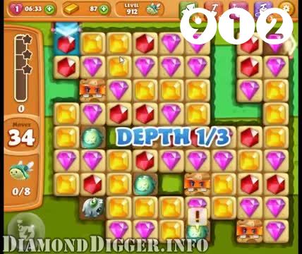 Diamond Digger Saga : Level 912 – Videos, Cheats, Tips and Tricks