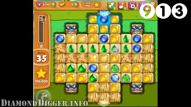 Diamond Digger Saga : Level 913 – Videos, Cheats, Tips and Tricks