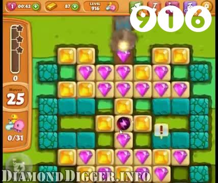Diamond Digger Saga : Level 916 – Videos, Cheats, Tips and Tricks
