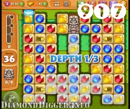 Diamond Digger Saga : Level 917 – Videos, Cheats, Tips and Tricks