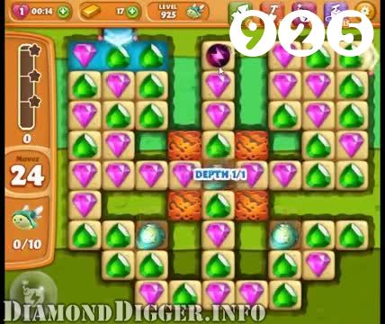 Diamond Digger Saga : Level 925 – Videos, Cheats, Tips and Tricks