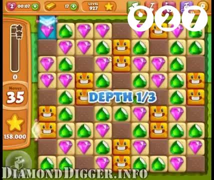 Diamond Digger Saga : Level 927 – Videos, Cheats, Tips and Tricks