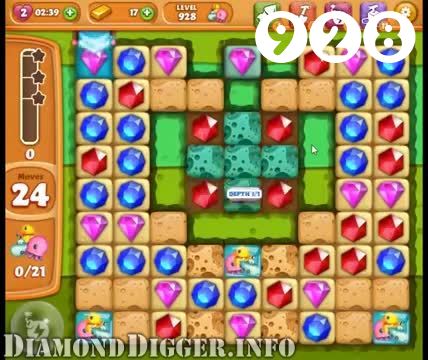 Diamond Digger Saga : Level 928 – Videos, Cheats, Tips and Tricks
