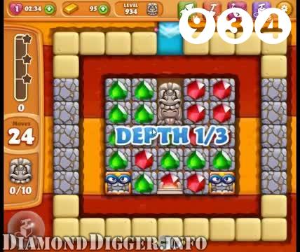 Diamond Digger Saga : Level 934 – Videos, Cheats, Tips and Tricks