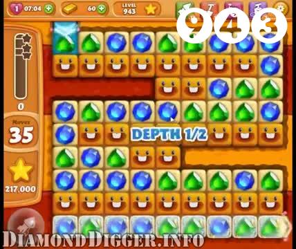 Diamond Digger Saga : Level 943 – Videos, Cheats, Tips and Tricks