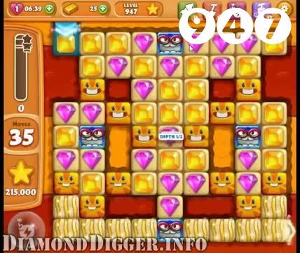 Diamond Digger Saga : Level 947 – Videos, Cheats, Tips and Tricks