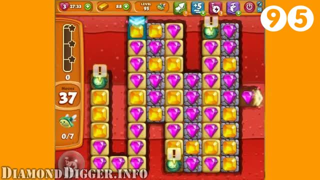 Diamond Digger Saga : Level 95 – Videos, Cheats, Tips and Tricks