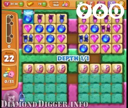 Diamond Digger Saga : Level 960 – Videos, Cheats, Tips and Tricks