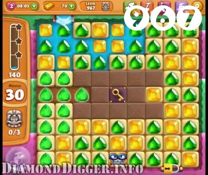 Diamond Digger Saga : Level 967 – Videos, Cheats, Tips and Tricks