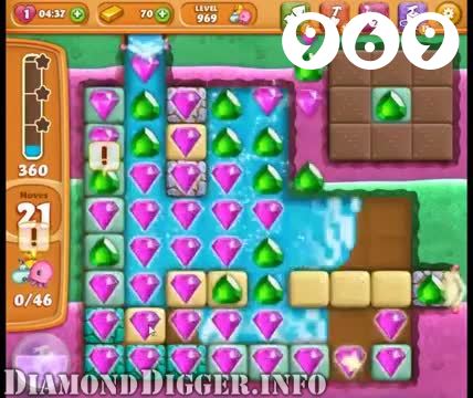 Diamond Digger Saga : Level 969 – Videos, Cheats, Tips and Tricks