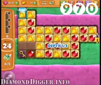 Diamond Digger Saga : Level 970 – Videos, Cheats, Tips and Tricks