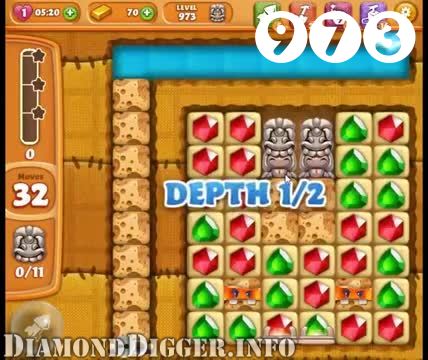 Diamond Digger Saga : Level 973 – Videos, Cheats, Tips and Tricks