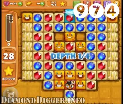 Diamond Digger Saga : Level 974 – Videos, Cheats, Tips and Tricks