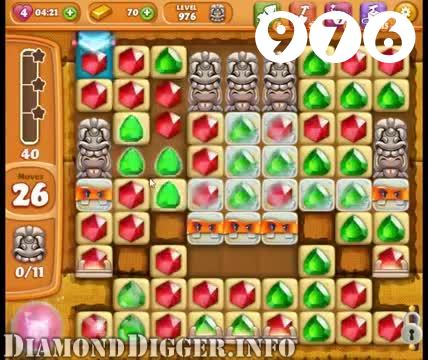 Diamond Digger Saga : Level 976 – Videos, Cheats, Tips and Tricks